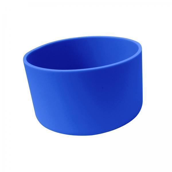 5xWater Bottle Bottom Sleeve Practical Scratch Resistant Durable Silicone Boot Blue