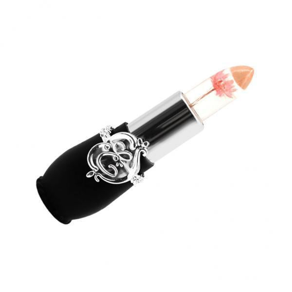 6xJelly Flower Lipstick Lasting Temperature Changing Lip Balm Pink Flower