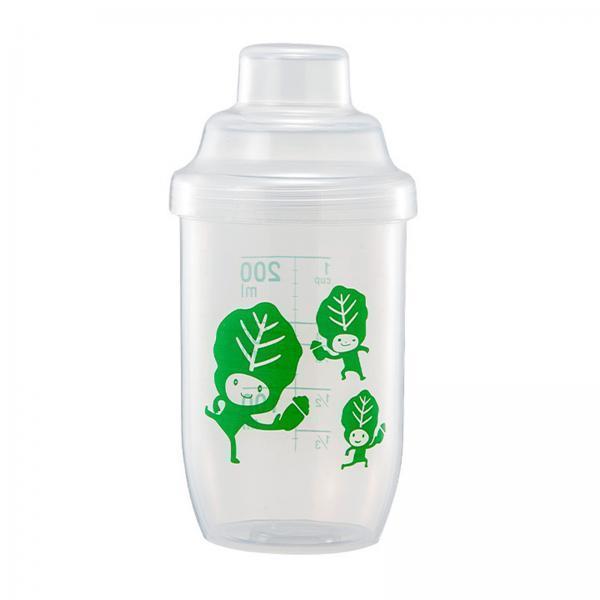 6xShaker Bottle with Scale Portable Milkshake Cup for Milkshakes Coffee Sports