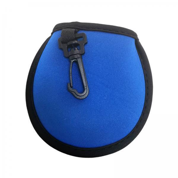5xGolf Ball Cleaner with Clip Portable Golf Ball Wiping Golf Ball Cleaning Bag Blue
