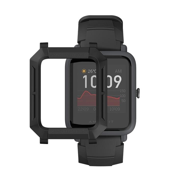 For Huami Amazfit Bip Lite Version 1S / Bip S Smart Watch TPU Protective Case, Color:Black