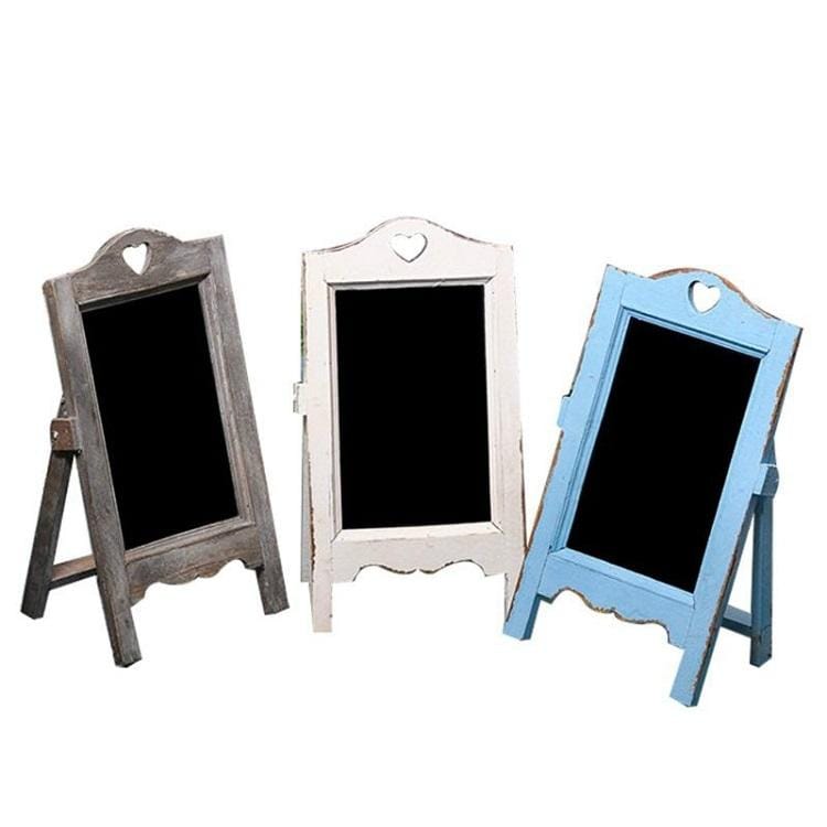 Multifunctional Wooden Desktop Memo Message Blackboard, Size:35�20�12cm (Wood)