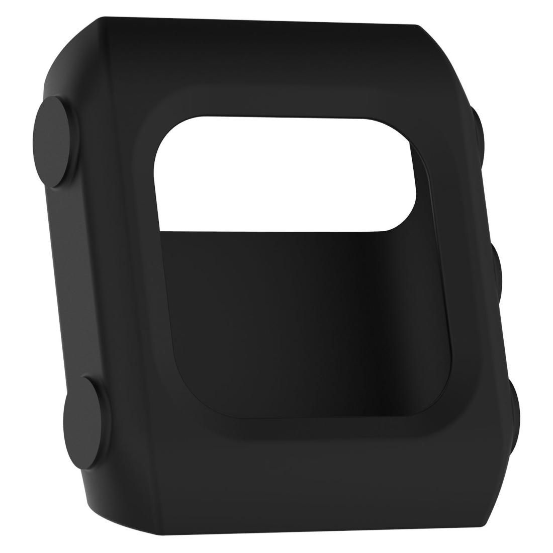 Solid Color Silicone Watch Protective Case for POLAR V800 (Black)