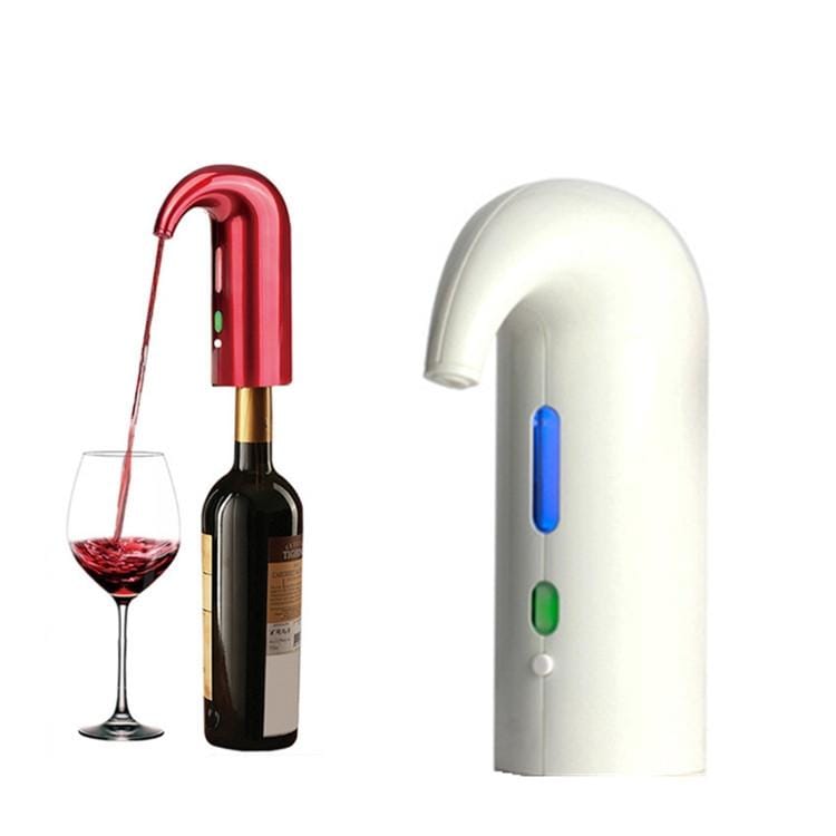 Red Wine USB Rechargeable Quick Decanter Intelligent Wine Decanter, Color:White