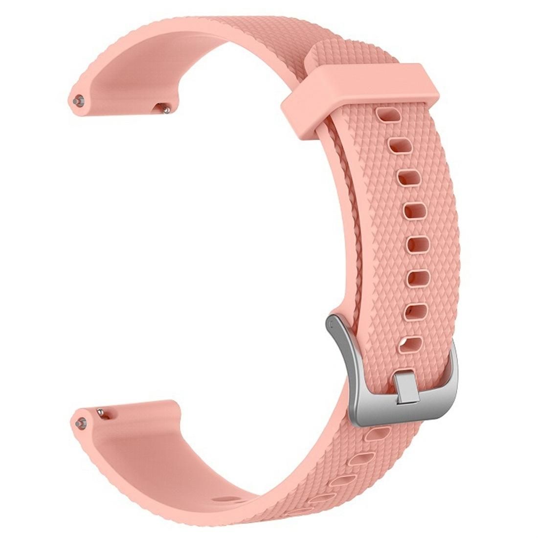 Smart Watch Silicone Wrist Strap Watchband for POLAR Vantage M 22mm (Pink)