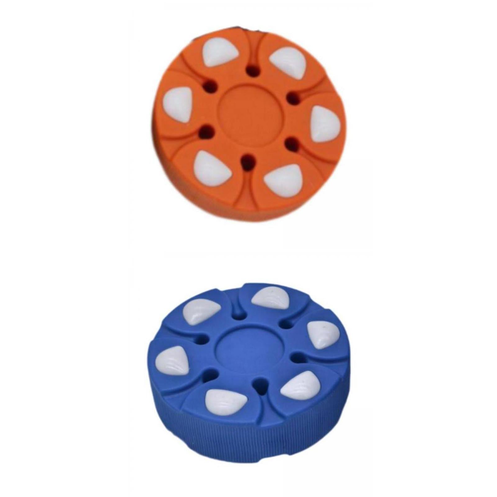 2x Roller Hockey Puck Unique Gift Hockey Ball for Outdoor Sports Activity