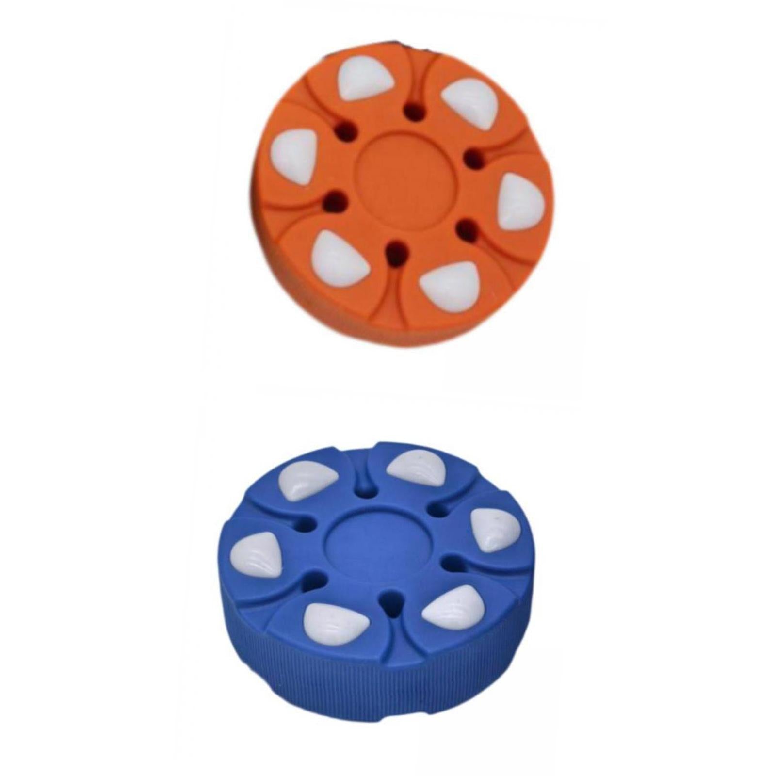 2x Roller Hockey Puck Unique Gift Hockey Ball for Outdoor Sports Activity
