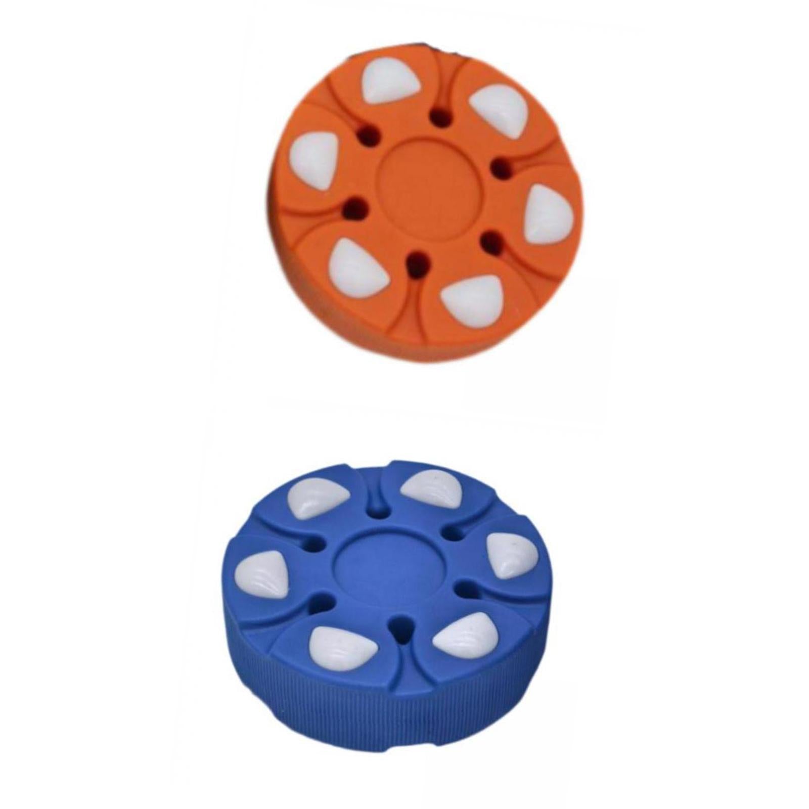 2x Roller Hockey Puck Unique Gift Hockey Ball for Outdoor Sports Activity