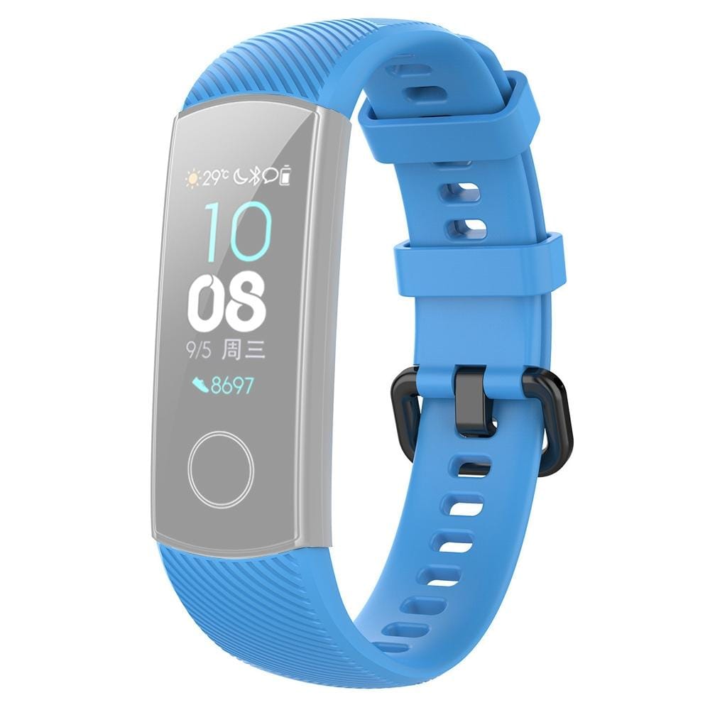 Smart Watch Silicone Wrist Strap Watchband for Huawei Honor Band 4 / Band 5 (Sky Blue)