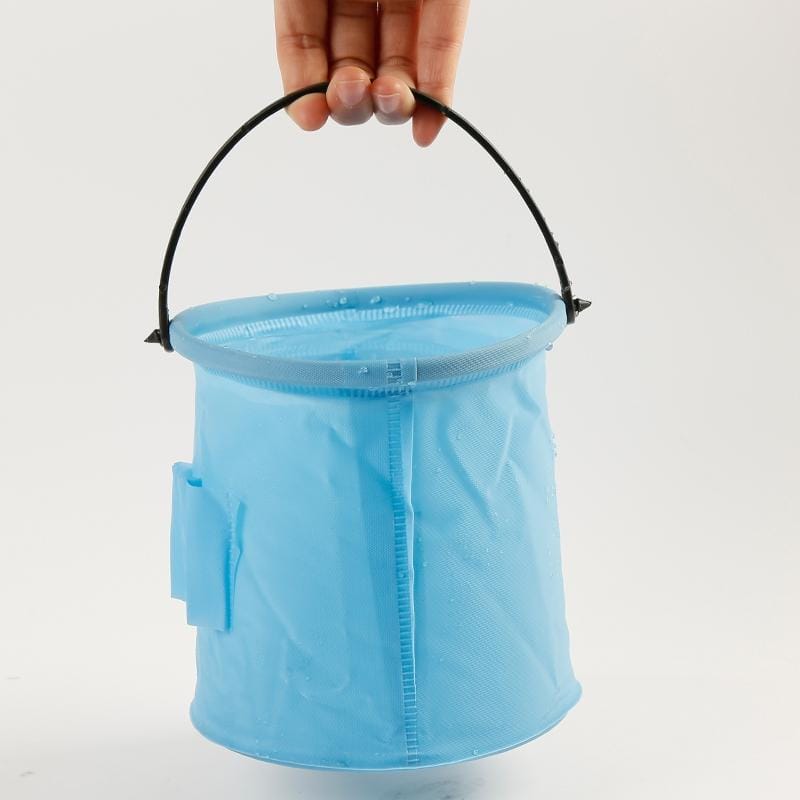 Plastic Brush Washing Bucket Washing Pen Barrel, Random Color