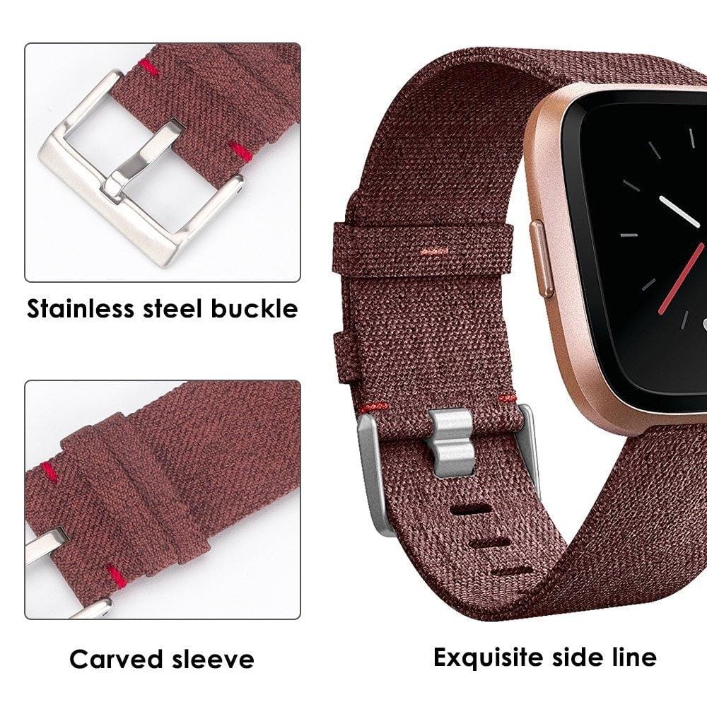 For Huami 1 / Huami 2 / Ticwatch1 / Ticwatch Pro / Samsung Galaxy Watch 46mm / Samsung S3 / Huawei Watch2 Pro / Huawei GT / Huawei Glory Magic  Nylon Canvas Strap (Purple)