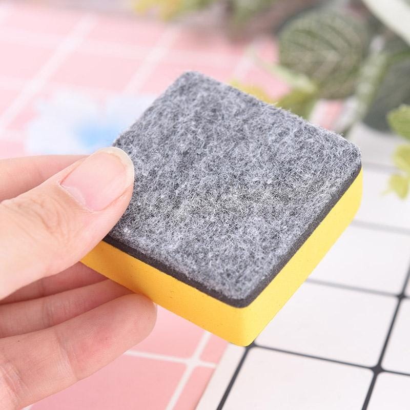 6 PCS Felt Velvet Whiteboard Eraser School Office Supplies