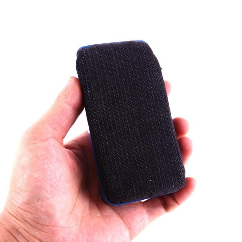 4 PCS Magnetic Flannel Whiteboard Eraser School Office Student Stationery Color, Random Color Delivery