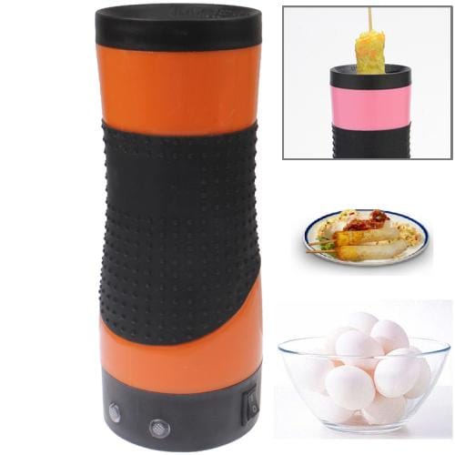 Rolling Egg Master Maker Electric Machine for Easy Breakfast (Orange)