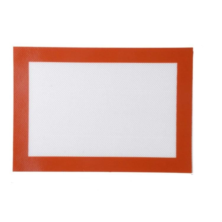 Platinum Glass Fiber Silicone Pastry Cake Cookie Baking Mat Pad Sheet Kneading Mat, Size:29x26cm