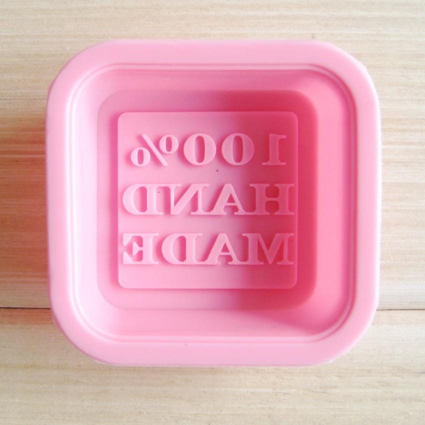 10 PCS Silicone Cake Mold Handmade Soap Mold, Random Color Delivery