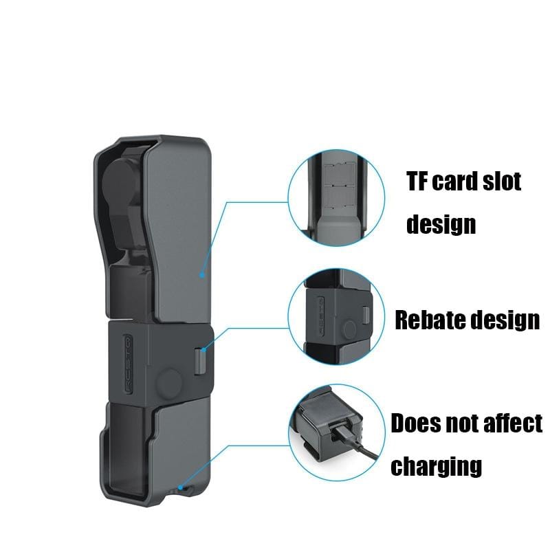 RCSTQ Handheld Gimbal Sports Camera Portable Storage Box for Femi FIMI PALM