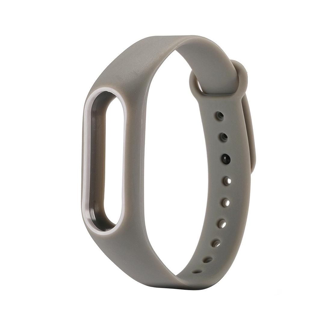 For Xiaomi Mi Band 2 Colorful Silicone Wrist Strap, Watch Band,Host not Included (Army Green)