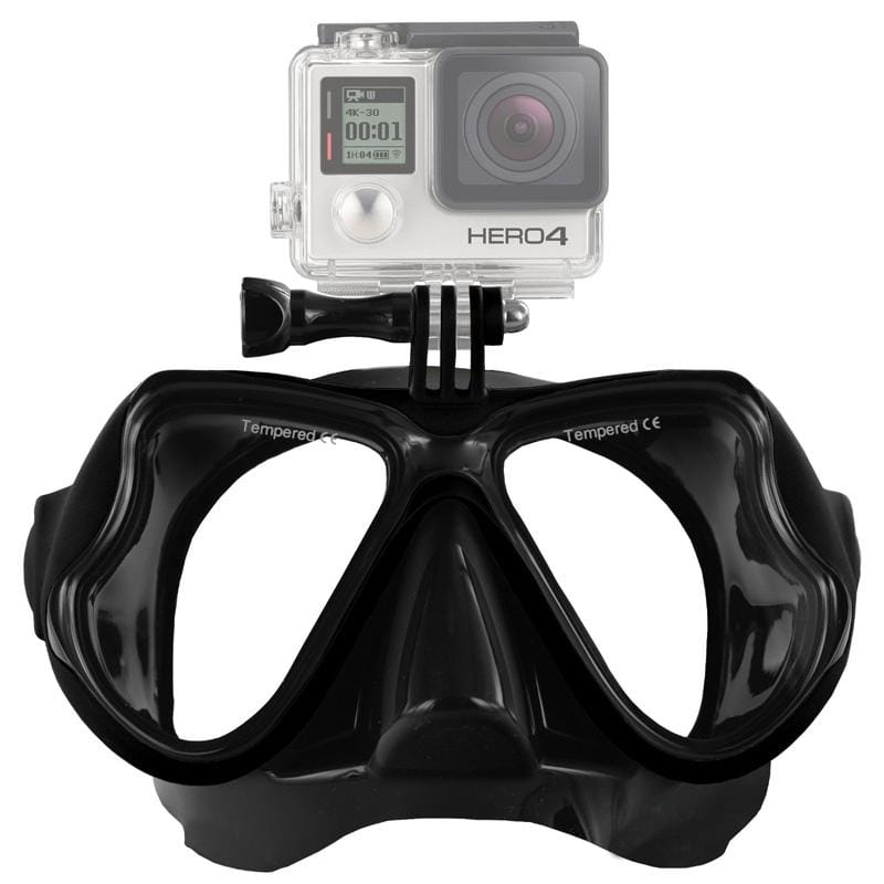 Water Sports Diving Equipment Diving Mask Swimming Glasses for GoPro HERO9 Black / HERO8 Black /7 /6 /5 /5 Session /4 Session /4 /3+ /3 /2 /1, Xiaoyi and Other Action Cameras (Green)