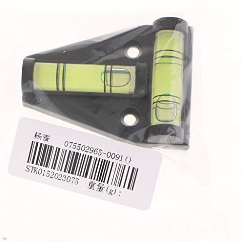 T Type Mini Bubble Spirit Level Measuring Device Triangular Indicator for RV