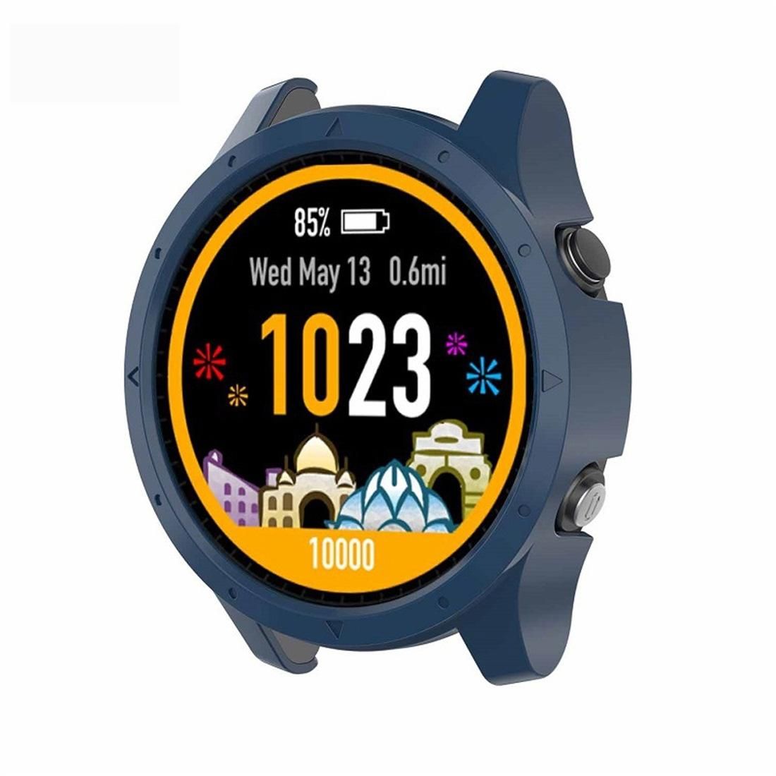 Smart Watch PC Protective Case for Garmin Forerunner 935 (Dark Blue)