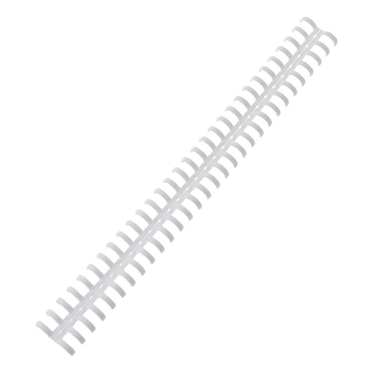 2 PCS  Desk Calendar Loose-leaf Open Binding Ring A4 Plastic 34-hole Loose-leaf  Double Coil (10mm Transparent)