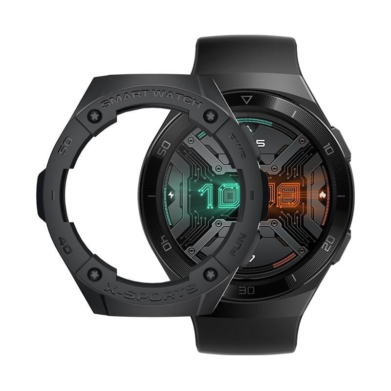 For Huawei Watch GT2e Smart Watch TPU Protective Case, Color:Black