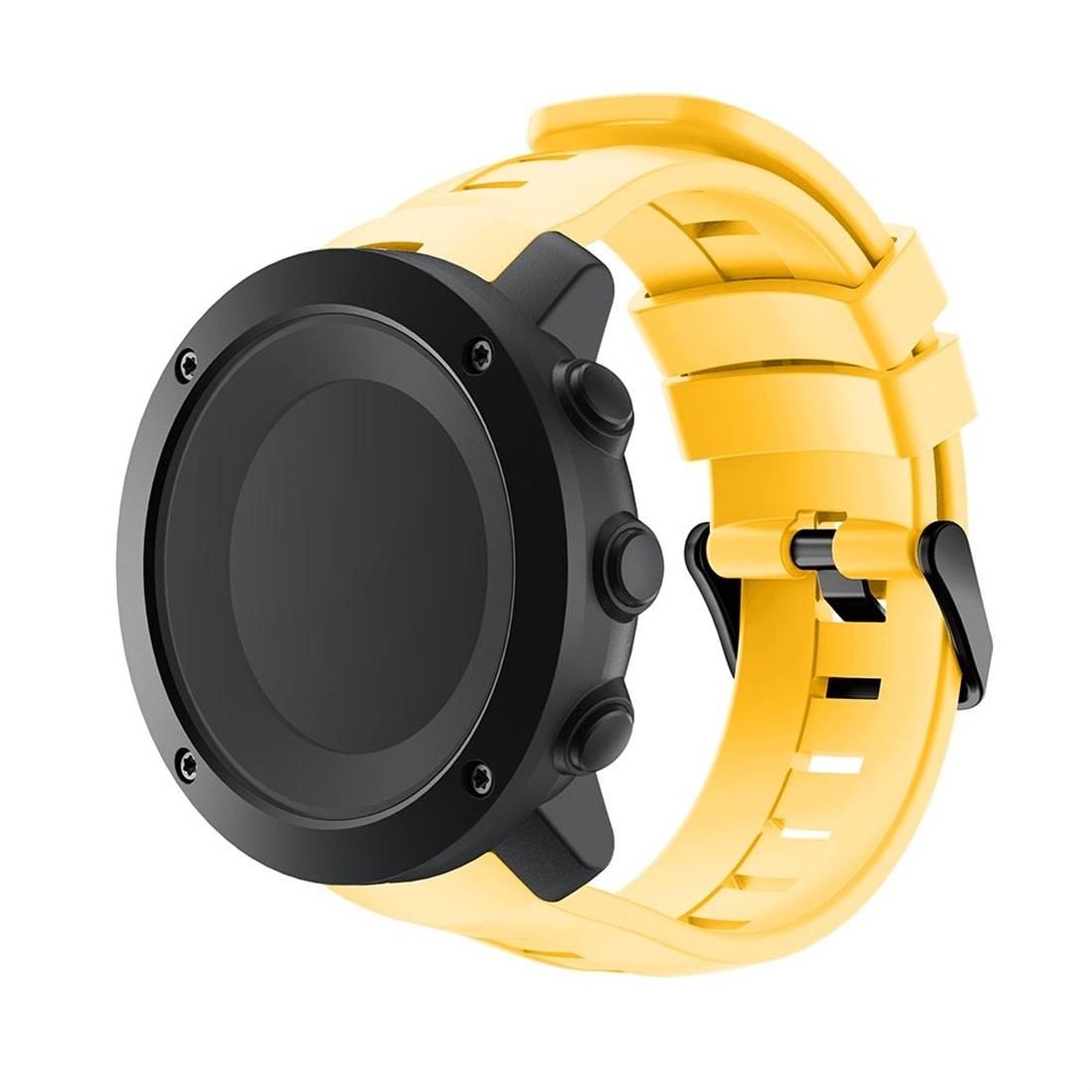 Smart Watch Silicone Wrist Strap Watchband for Suunto Ambit3 Vertical (Yellow)