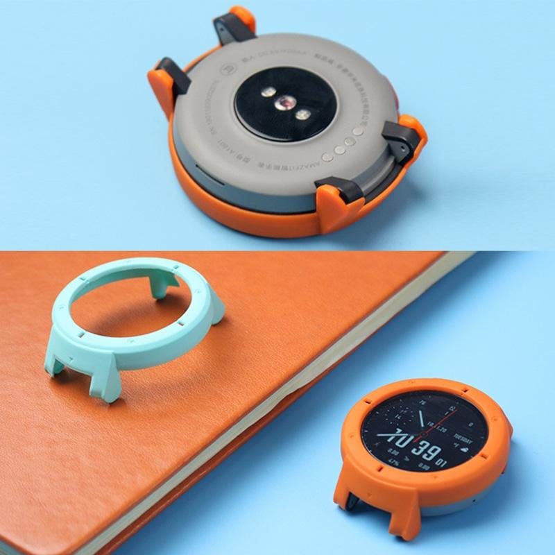 For Huami Amazfit Verge Lite Smart Watch PC Protective Case (Mint Green)