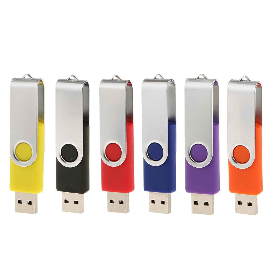 8GB USB 2.0 Flash Drive Memory Stick Pen Drive Storage Thumb U Disk Orange