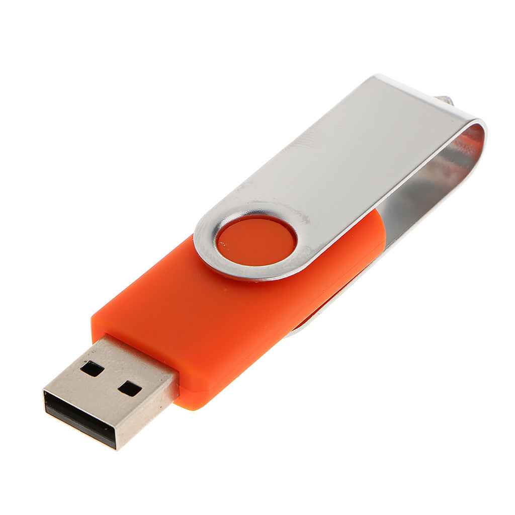 8GB USB 2.0 Flash Drive Memory Stick Pen Drive Storage Thumb U Disk Orange