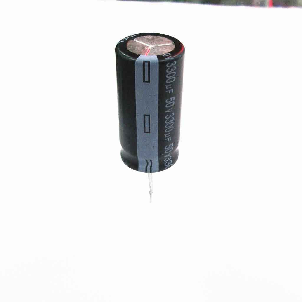 5pcs-3300uf 50V 36x18mm Aluminum Electrolytic Capacitors