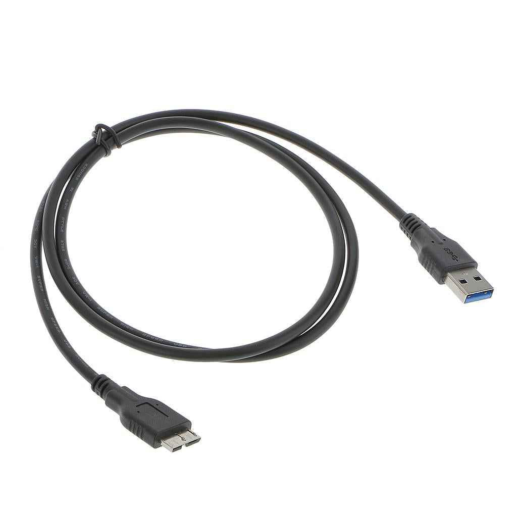 High Speed USB 3.0 Cable Micro B Socket Super Fast Extension Cable for HDD