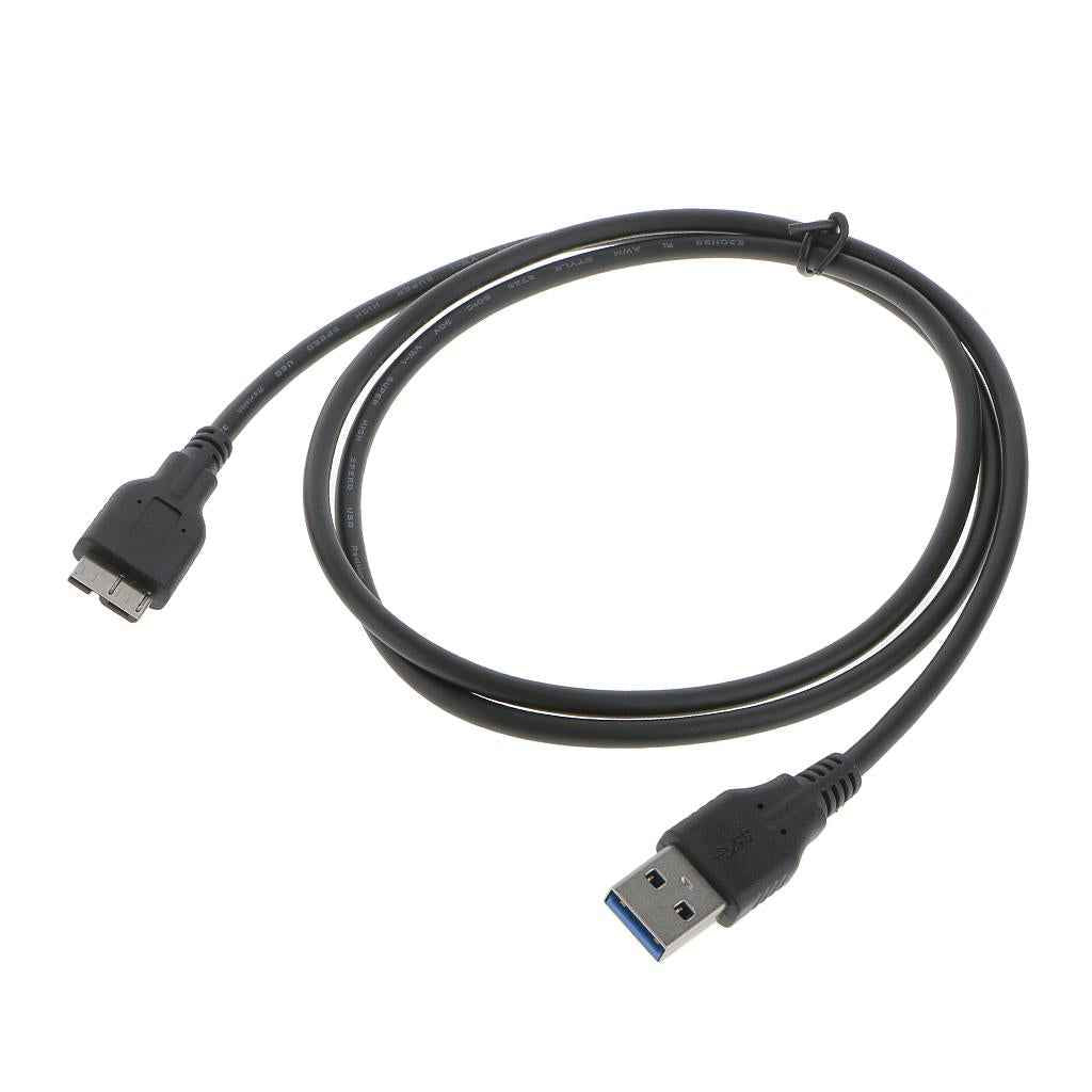 High Speed USB 3.0 Cable Micro B Socket Super Fast Extension Cable for HDD
