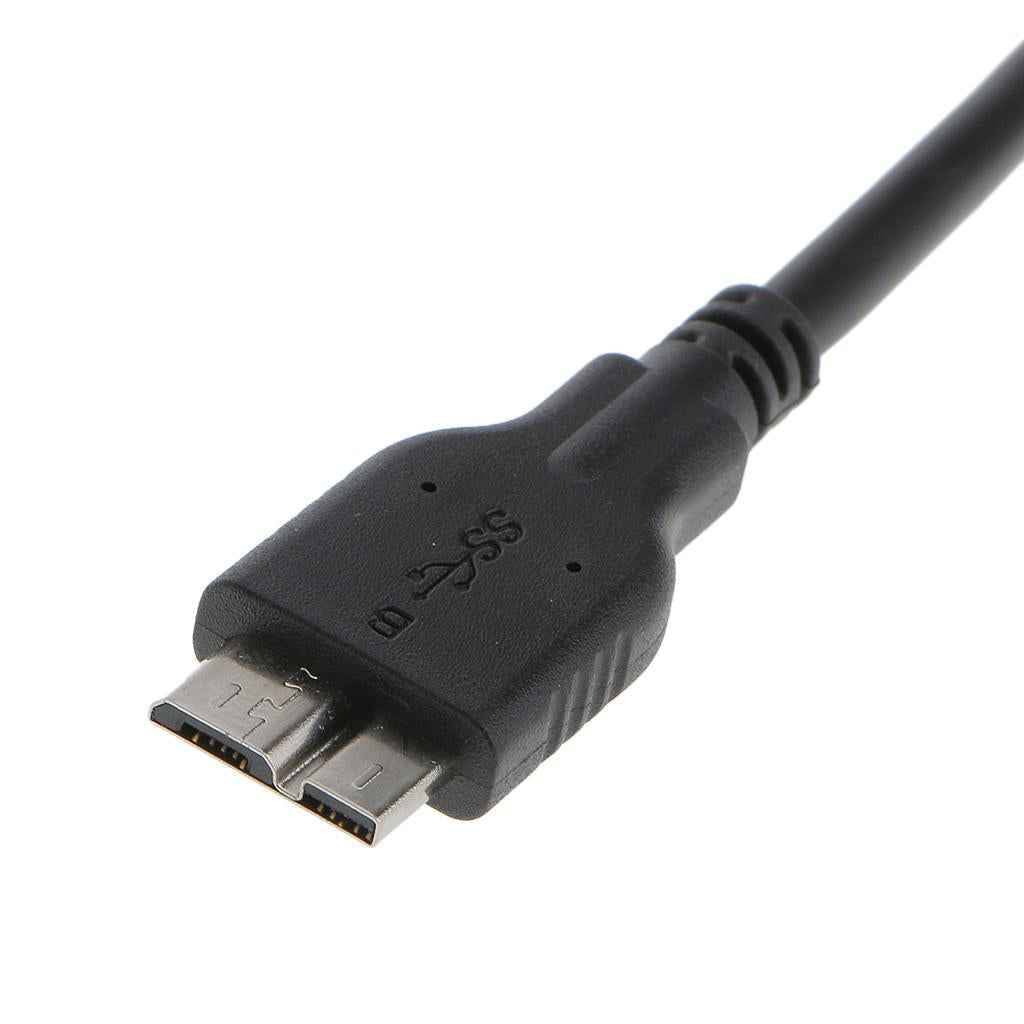 High Speed USB 3.0 Cable Micro B Socket Super Fast Extension Cable for HDD