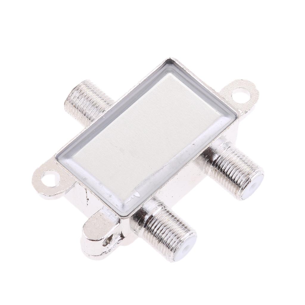 2x2 Way Splitter 5-1000MHz Signal CATV Splitter TV Antenna Coaxial HDTV