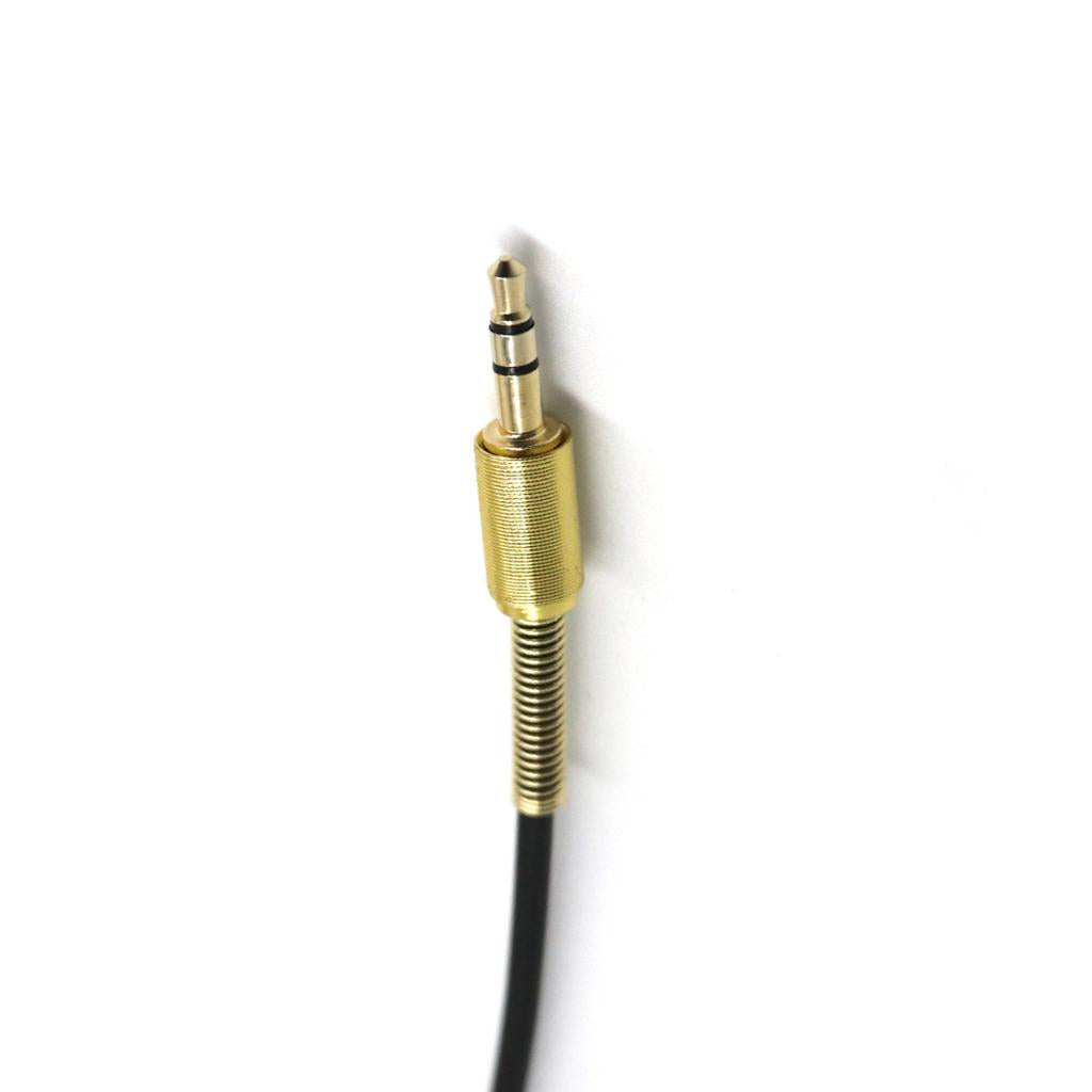 3.5mm Jack Audio Cable Male To Male 90 Degree Right Angle Aux Cable Black