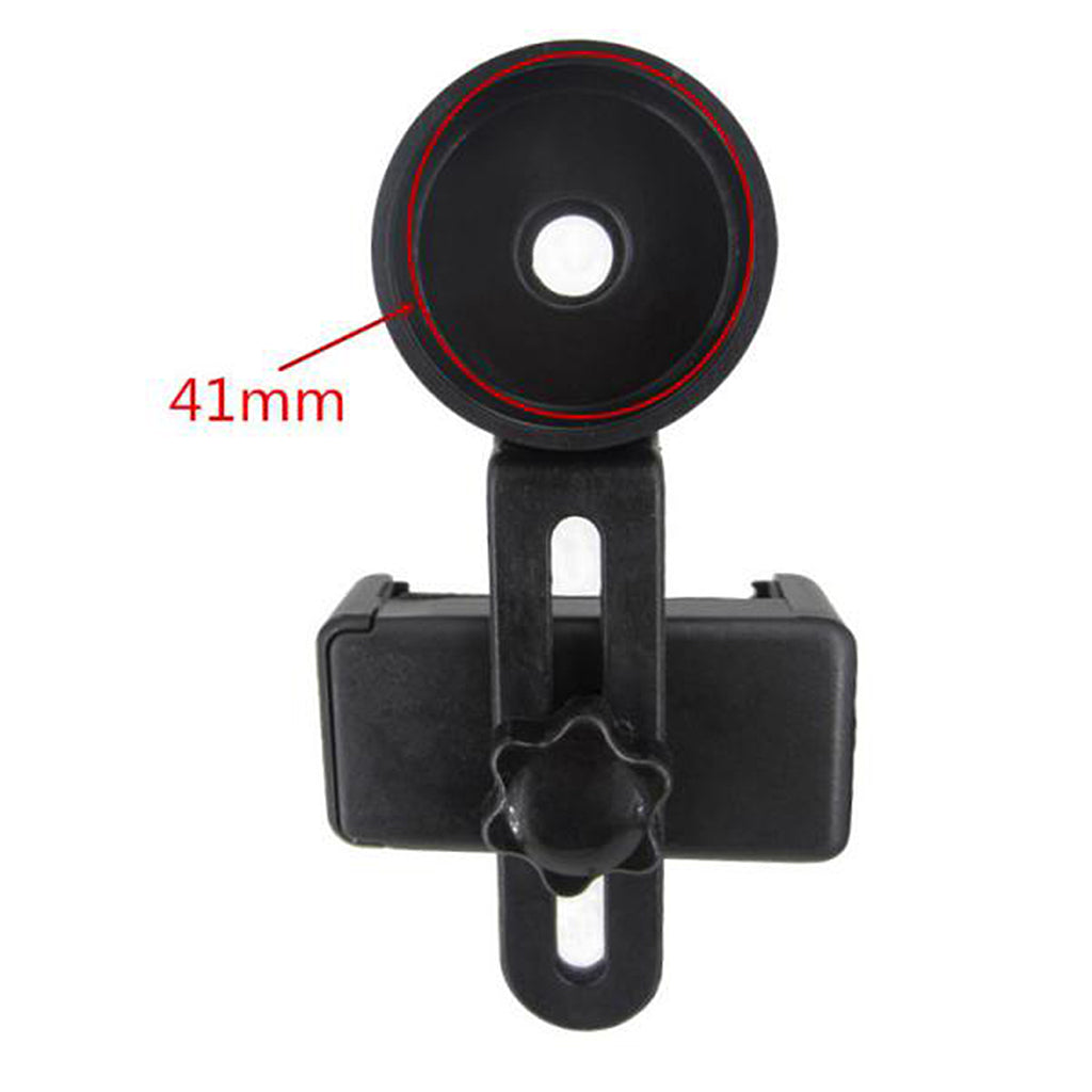 43mm Dia Cellphone Capturer Adapter Holder for Binocular Monocular Telescope