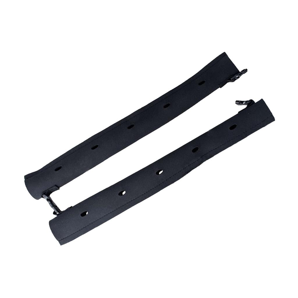 2Pieces 20 Inch Zipper Cable Management Neoprene Cord Cover Sleeve Wire Hide