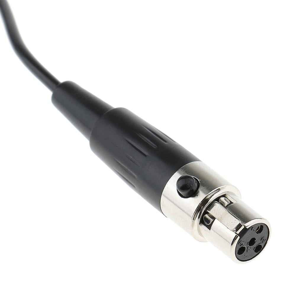 Lavalier Lapel Tie Clip-on Vacuum Tube Microphone  XLR 4Pin