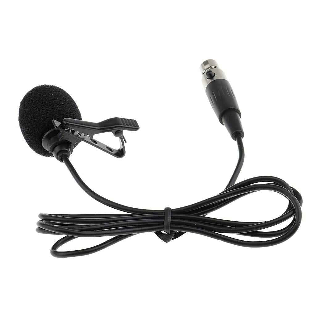 Lavalier Lapel Tie Clip-on Vacuum Tube Microphone  XLR 4Pin
