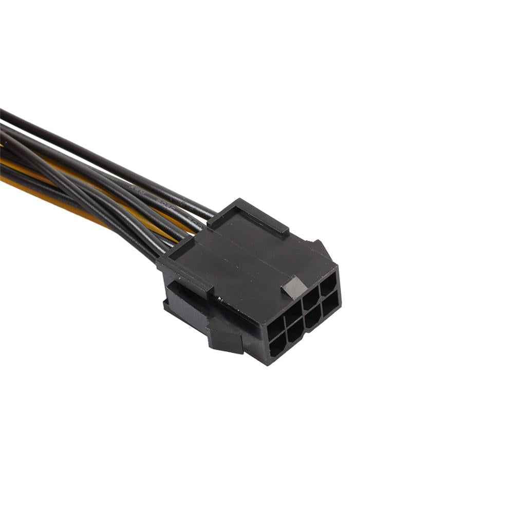 18AWG PCI-E 8pin to Dual 8-pin Y-Splitter Extension Cable Connector for Computer PC