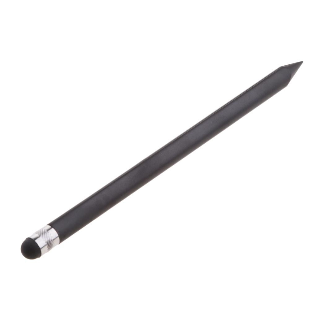 2 Pcs 2-in-1 Retro Design Touch Screen Stylus for iPhone Samsung Tablets PC