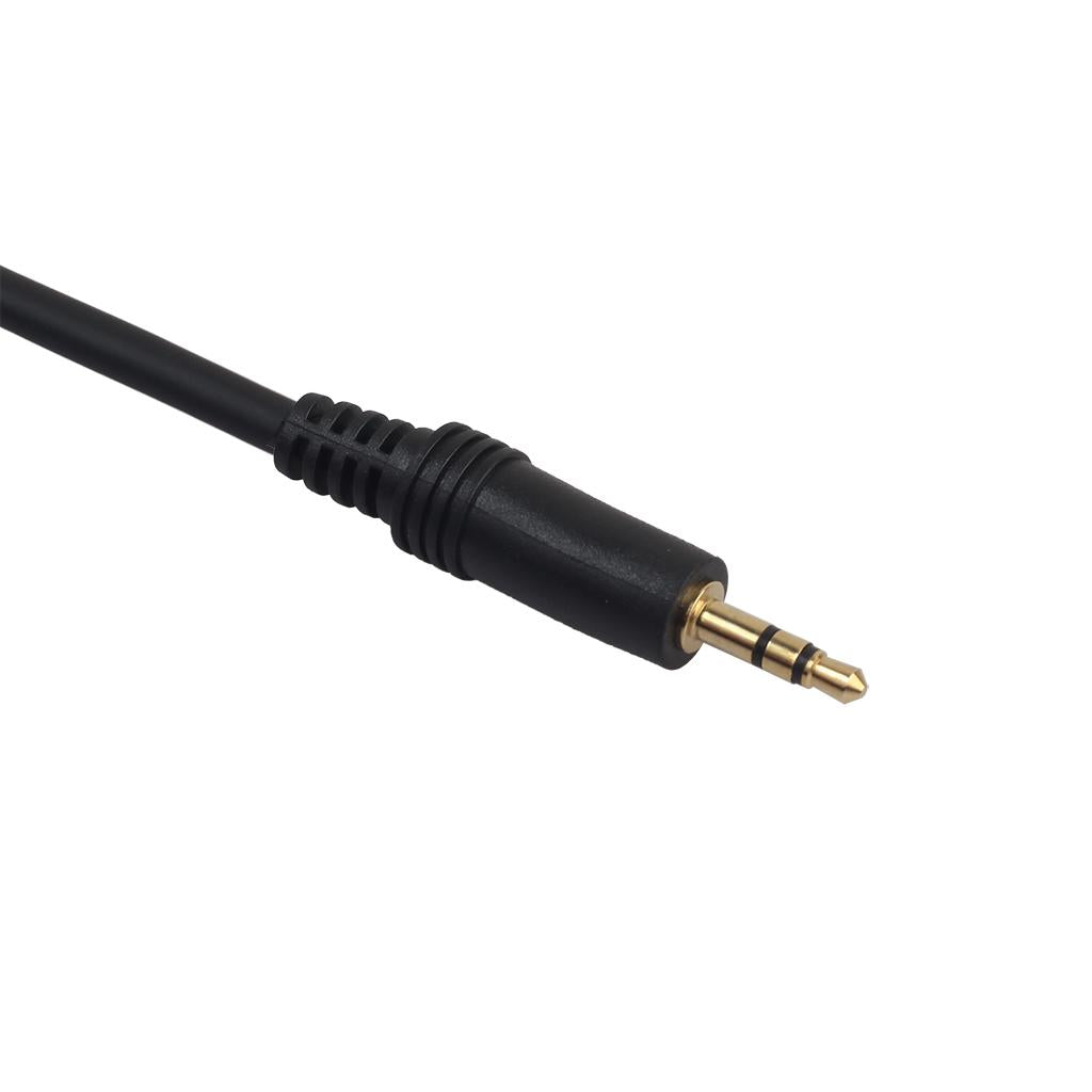 3.5mm 1/8 Male to XlR Female Stereo Mic Cable Mixer Speaker 10ft Blue"