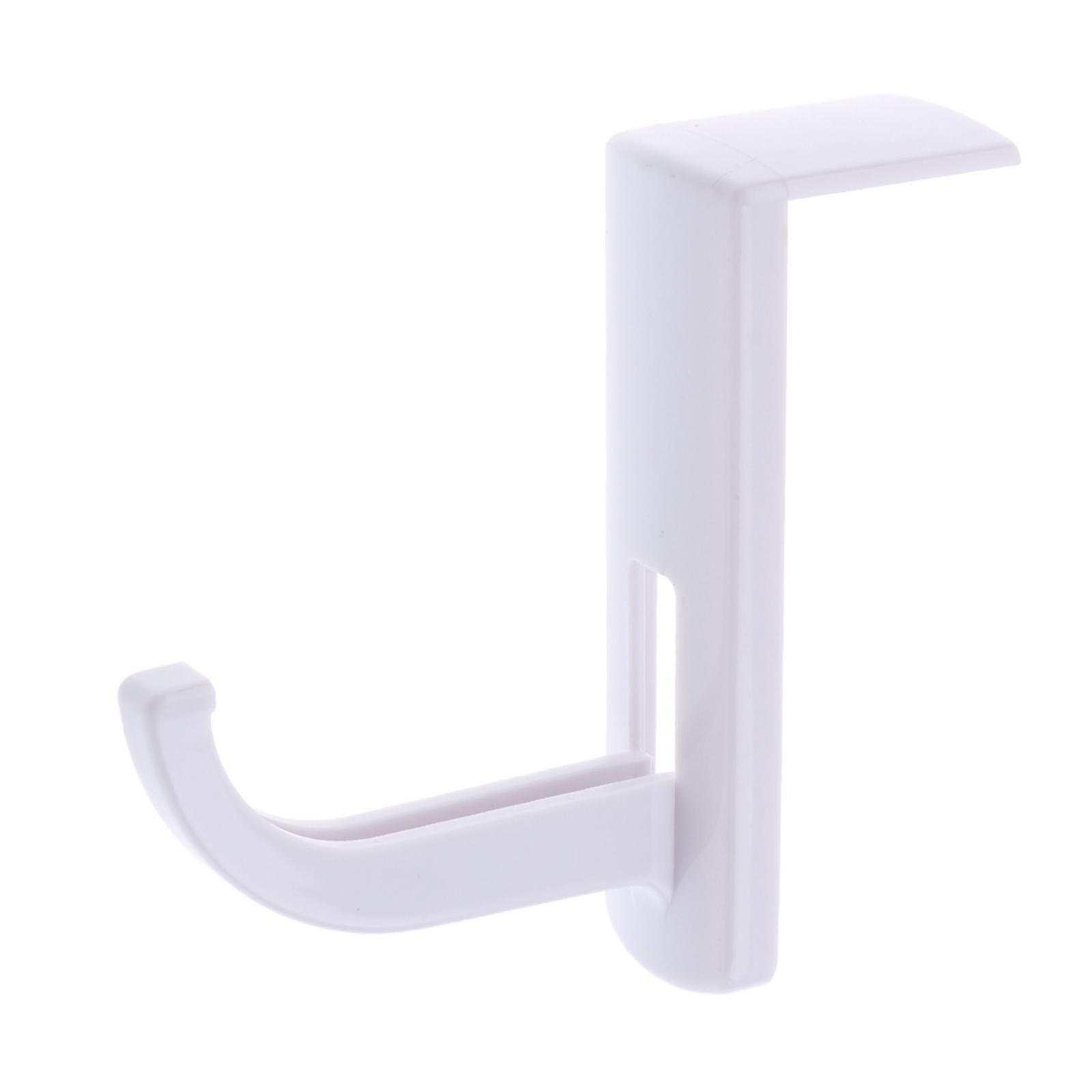 2 Pieces Headphone Headset Hanger Holder Wall PC Monitor Stand Hook Sticky