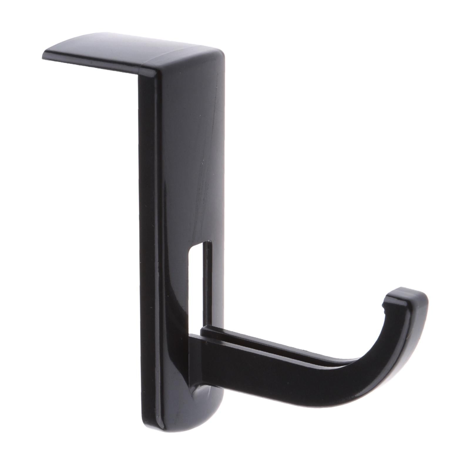 2 Pieces Headphone Headset Hanger Holder Wall PC Monitor Stand Hook Sticky