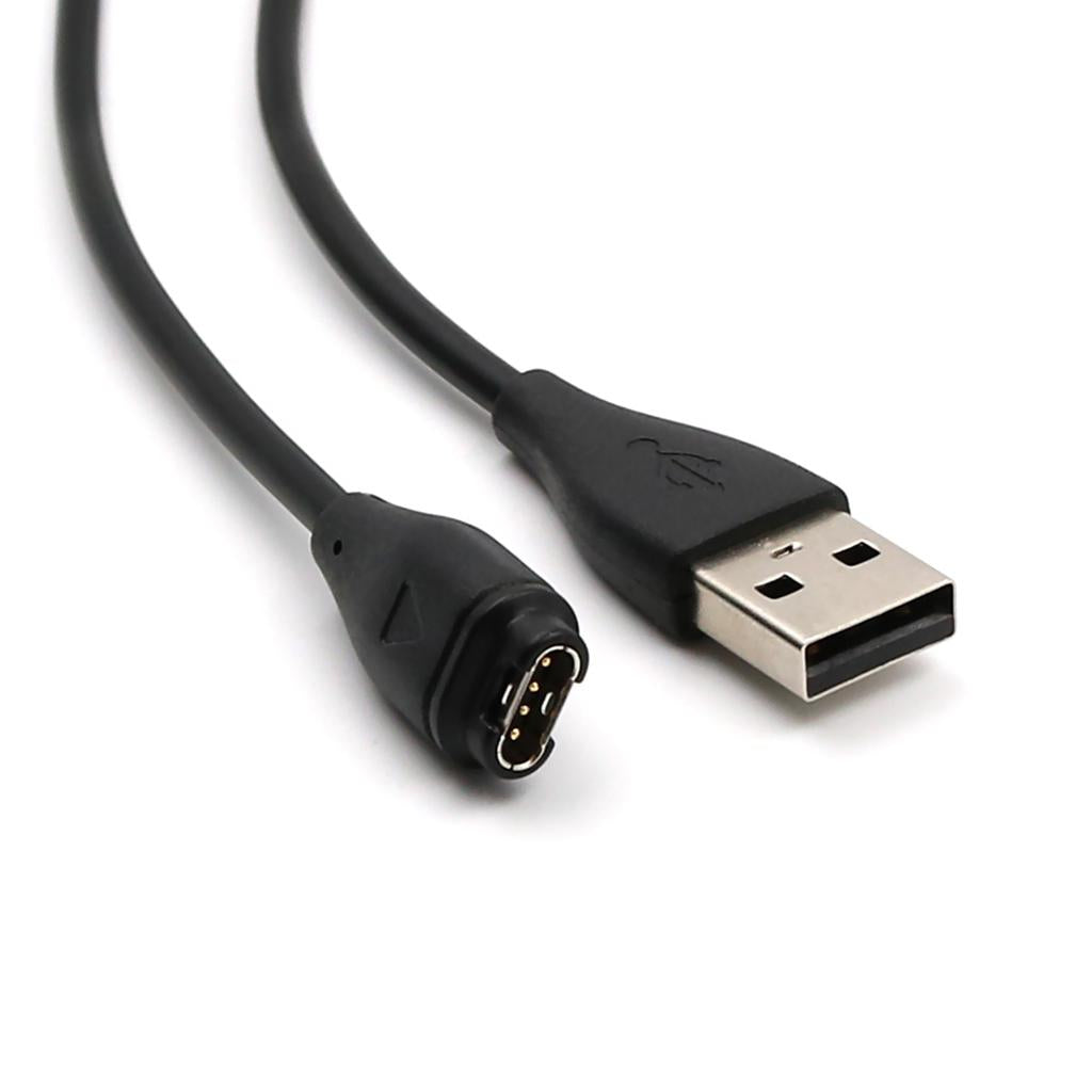 2 X Replacement USB Charging Cable for Garmin fenix5/5x/5s SmartWatch Black