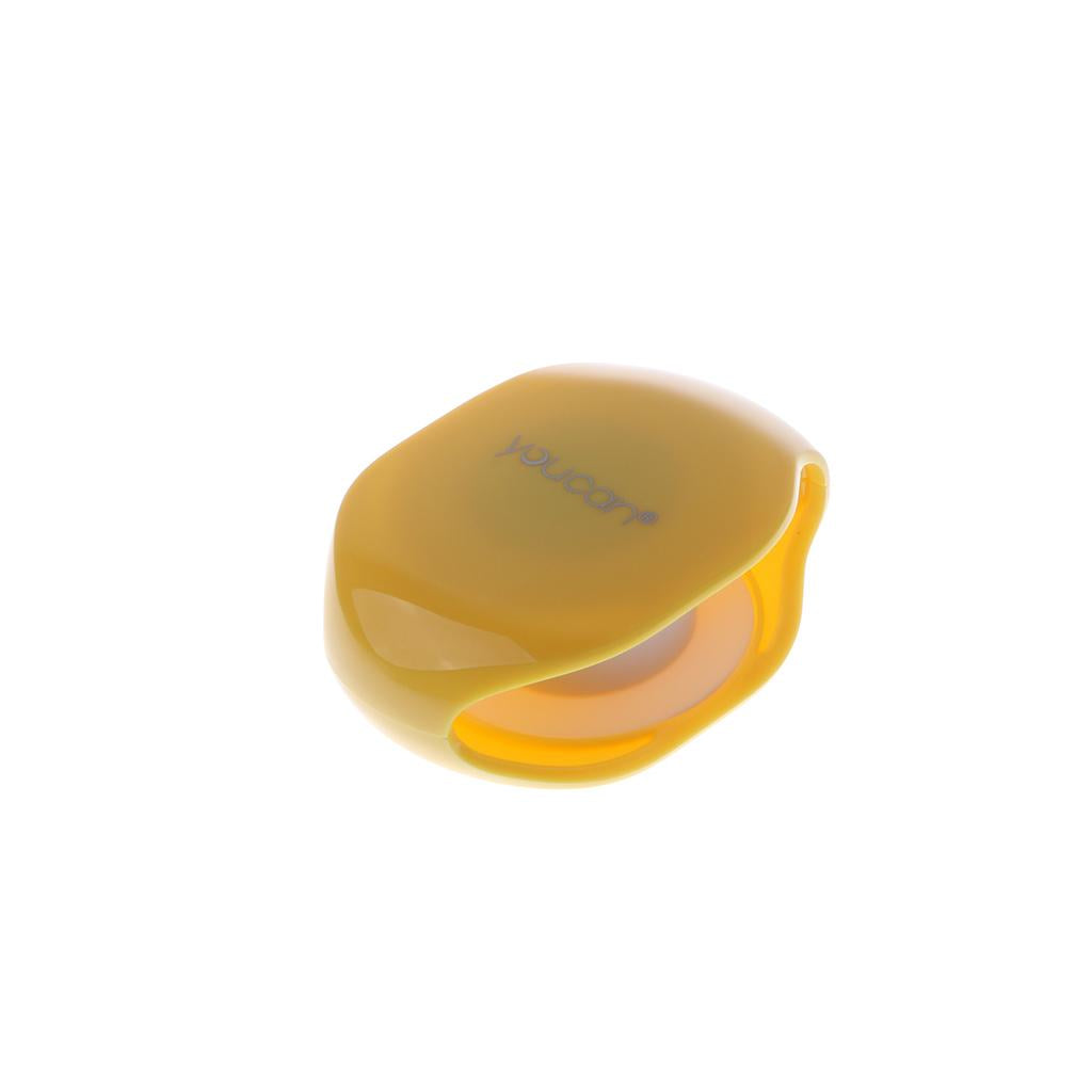 2 Pieces Cable Organizer Wrap Wire Winder Earphone Headphone Holder Yellow