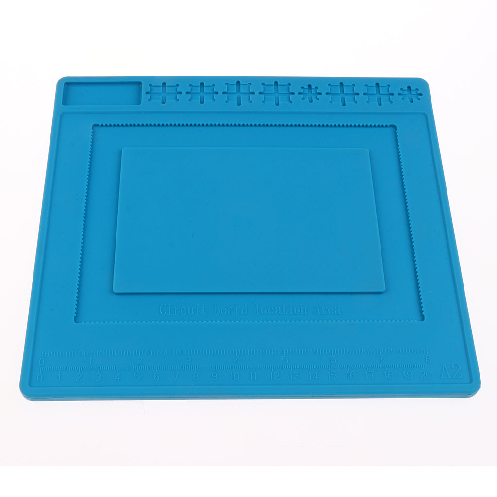 Cellphone Repair Tools Mat Magnetic Heat Insulation Silicone Pad Platform