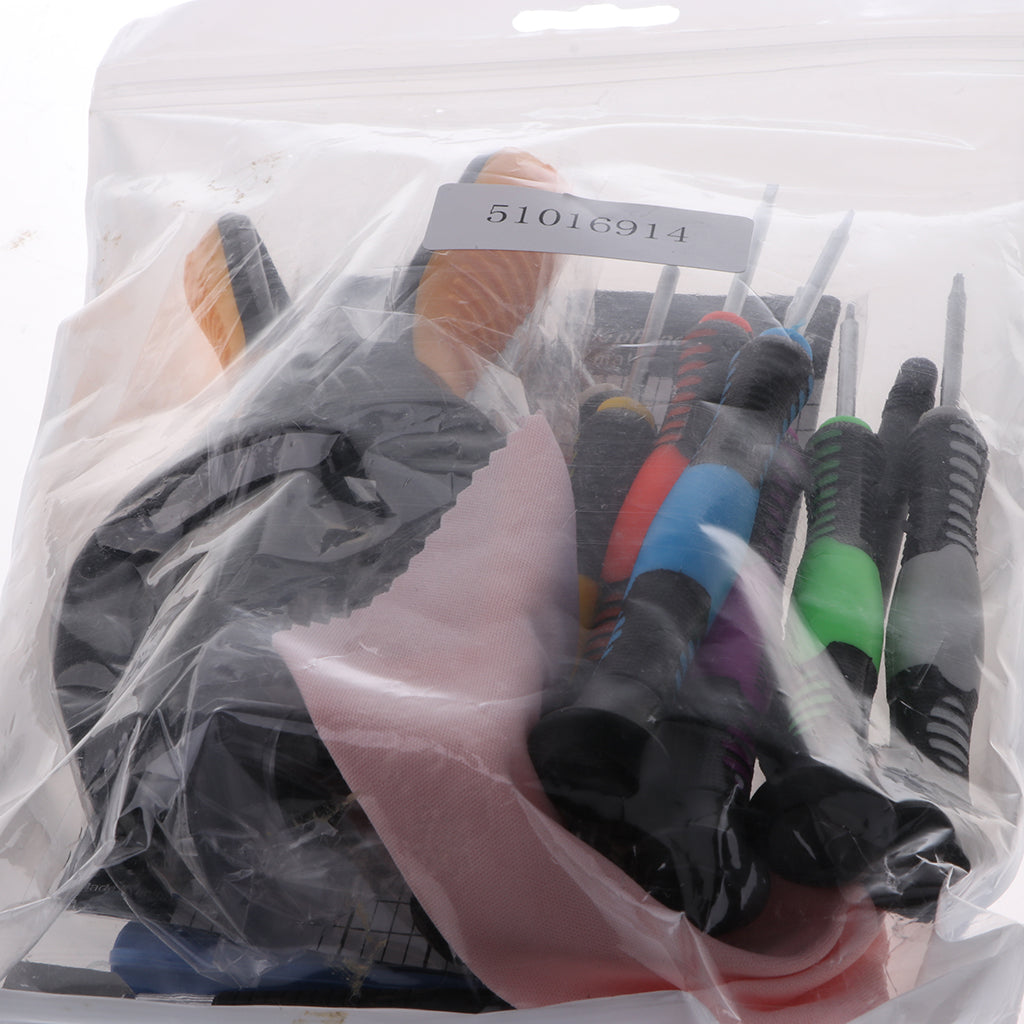 19 in 1 Opening Pry Tool Set Spudger Tweezers Plastic Opener Screwdrivers